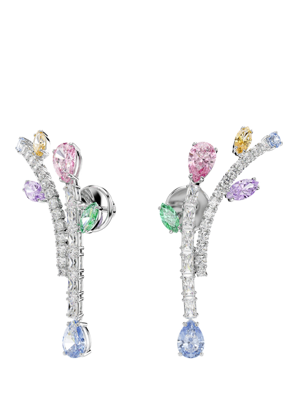 Ariana Grande x Swarovski Crystal Drop Earrings, Multi - view 2, Multi