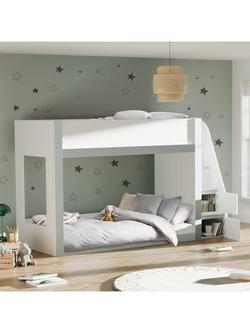 Julian Bowen Gaia Bunk Bed, White, White