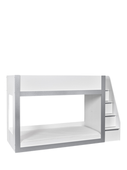 Julian Bowen Gaia Bunk Bed, White - view 2, White