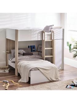 Julian Bowen Horizon Bunk Bed, White - view 2, White