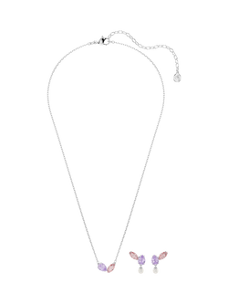 Ariana Grande x Swarovski Necklace and Earring Set, Multi - view 2, Multi