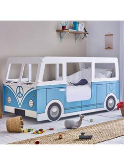 Julian Bowen Campervan Bed, Blue, Blue