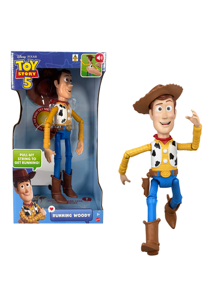 Disney Toy Story 5 Large Running Woody Figure - view 2, Multi