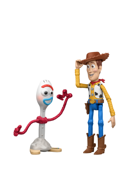 Disney Pixar Toy Story 5 Playscale Forky Interactables Talking Figure - view 2, Multi