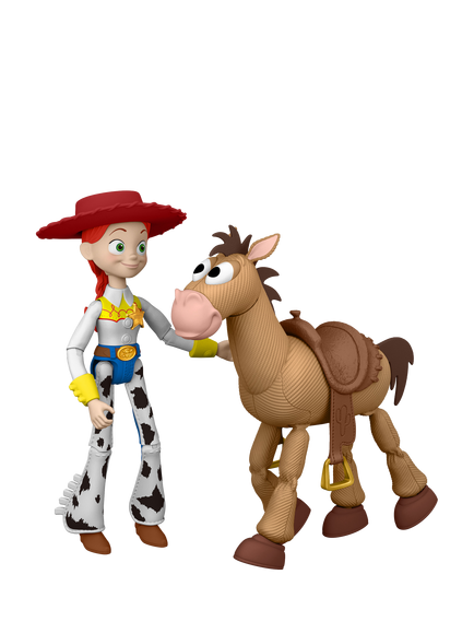 Disney Pixar Toy Story 5 Playscale Jessie & Bullseye Figures - view 2, Multi