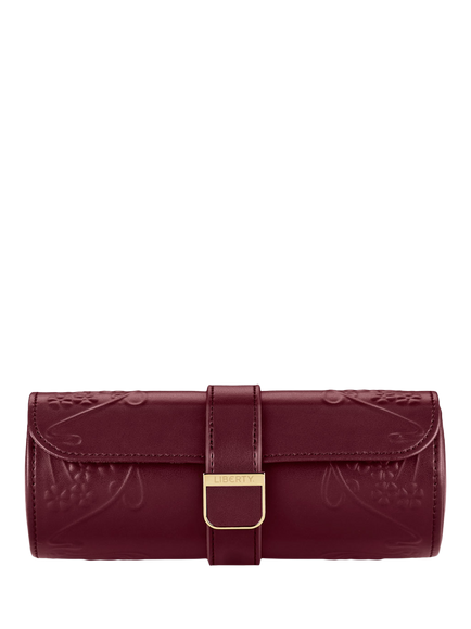 WOLF x Liberty Ianthe Watch Roll, Burgundy