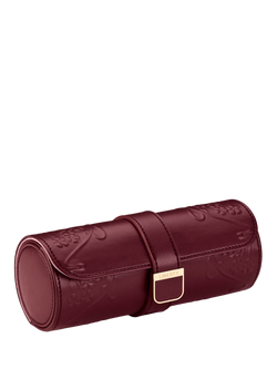 WOLF x Liberty Ianthe Watch Roll - view 2, Burgundy