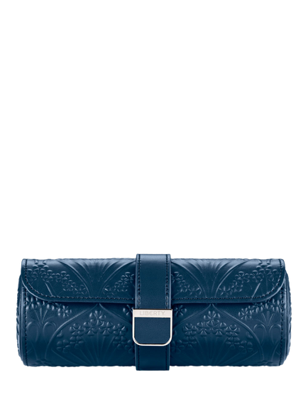 WOLF x Liberty Ianthe Watch Roll, Navy