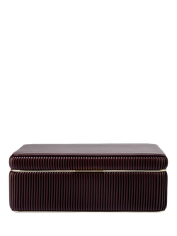WOLF Bella Large Jewellery Box, Bordeaux