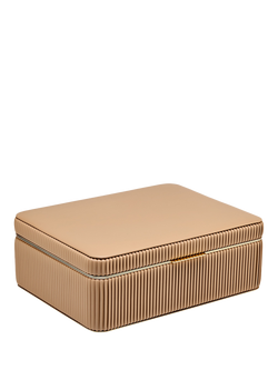 WOLF Bella Large Jewellery Box - view 2, Mocha