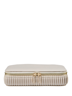 WOLF Bella Jewellery Zip Case, Bone