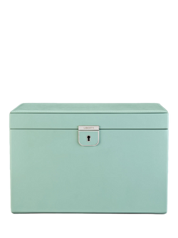 WOLF x Liberty Julia Large Jewellery Box, Sage, Sage