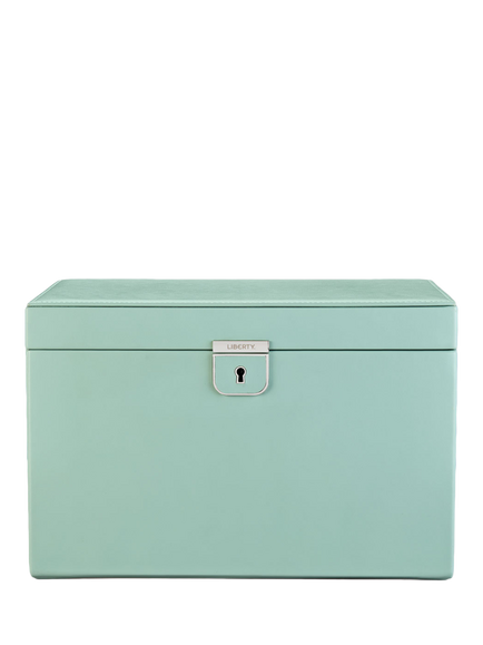 WOLF x Liberty Julia Large Jewellery Box, Sage, Sage