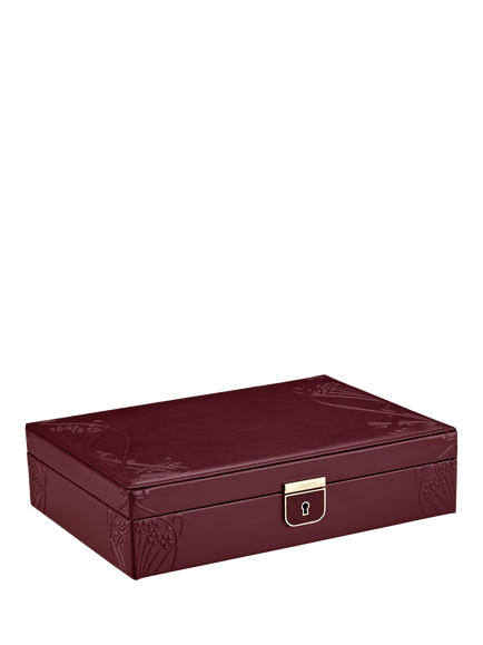WOLF x Liberty Medium Jewellery Box - view 2, Burgundy