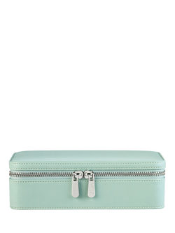WOLF x Liberty Julia Medium Jewellery Zip Case, Sage, Sage