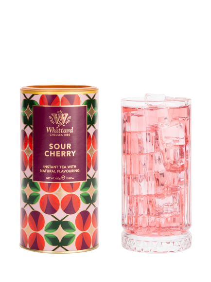 Whittard Sour Cherry Tea, 350g - view 2, Multi