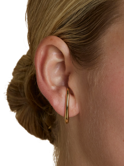 Astrid & Miyu Orbit Dome Stud Earrings, Gold - view 2, Gold