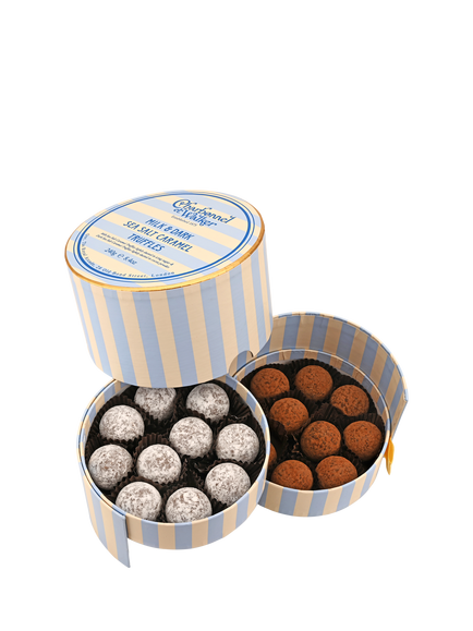 Charbonnel et Walker Milk & Dark Sea Salt Caramel Truffles, 240g, Multi