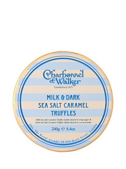 Charbonnel et Walker Milk & Dark Sea Salt Caramel Truffles, 240g - view 2, Multi