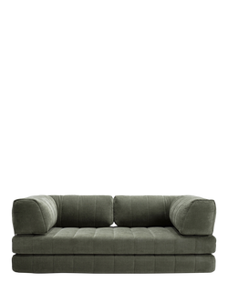 Innovation Living Cozy Pad Sofa Bed, Esina Olive 413, Esina Olive 413