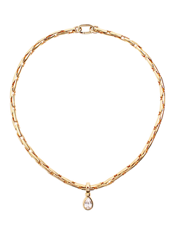 By Alona Jones Teardrop Necklace, Gold