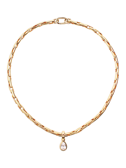 By Alona Jones Teardrop Necklace, Gold