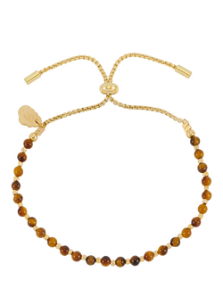 Estella Bartlett Focus Tigers Eye Bracelet, Gold, Gold