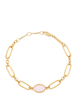 Estella Bartlett The Edit Oval Chain Link Bracelet, Gold, Gold