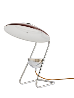 MADE Brando Table Lamp, Brown/Chrome - view 2, Brown