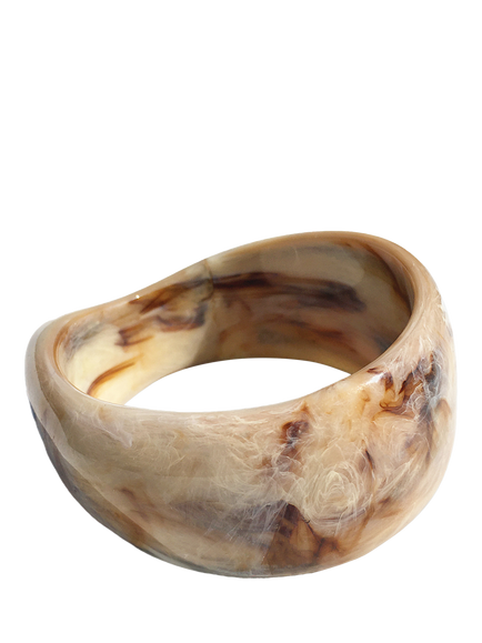 TUTTI Statement Bangle, Natural, Natural
