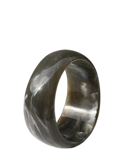 TUTTI Statement Bangle, Grey, Grey