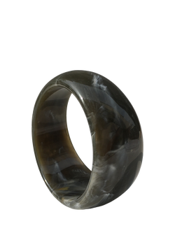 TUTTI Statement Bangle, Grey - view 2, Grey