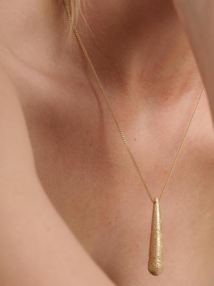 TUTTI Dome Pendant Necklace, Gold - view 2, Gold