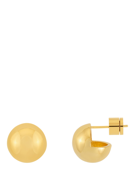 Estella Bartlett The Edit Maxi Ball Stud Earrings, Gold