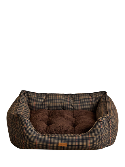 Joules Henson Check Pet Bed - view 2, 