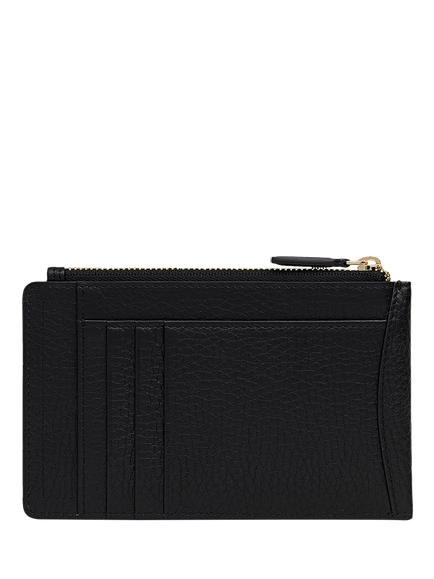 Radley The Chancery Leather Card & Coin Holder - view 2, Black