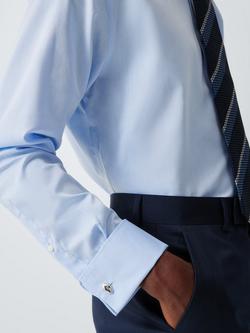 John Lewis Rugby Ball Cufflinks, Silver - view 2, Silver