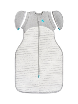 Love to Dream Swaddle Up Transition Baby Sleeping Bag, 2.5 Tog, White, Large, White