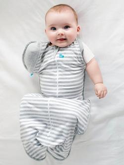 Love to Dream Swaddle Up Baby Sleeping Bag, 1 Tog, Grey, Large - view 2, Grey
