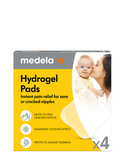 Medela Hydrogel Breast Pads, Pack of 4, Multi