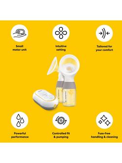 Medela Freestyle Mini Classic Double Electric Wearable Breast Pump - view 2, Multi