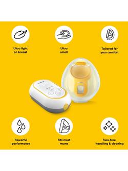 Medela Freestyle Mini Handsfree Single Electric Wearable Breast Pump - view 2, Multi