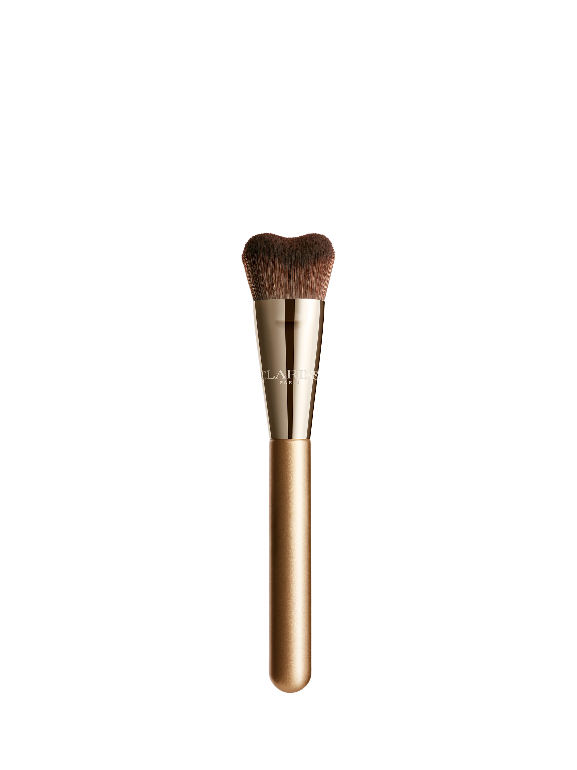 Product image 1 of 11, which shows Clarins Gua Sha-Inspired Foundation Brush