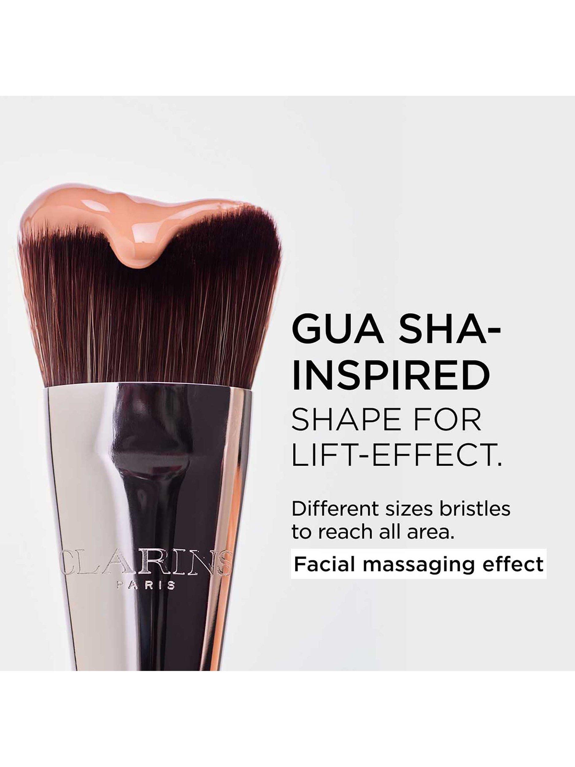 Product image 2 of 11, which shows Clarins Gua Sha-Inspired Foundation Brush