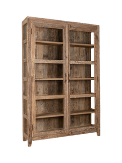nkuku Ibo Wide Cabinet, Natural - view 2, 
