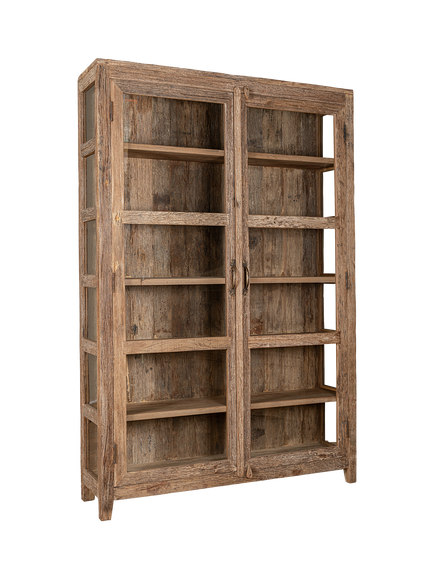 nkuku Ibo Wide Cabinet, Natural - view 2, 