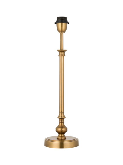 nkuku Ehadi Table Lamp Base, Antique Brass, Antique Brass