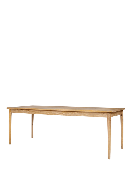 nkuku Anbu Mango Wood Dining Table, Natural, Natural Wood