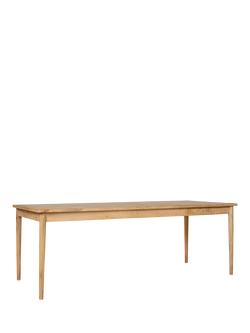 nkuku Anbu Mango Wood Dining Table, Natural - view 2, 