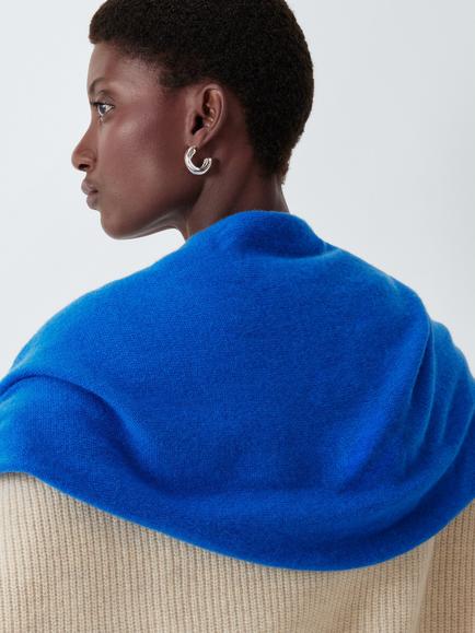 John Lewis Cashmere Scarf, Cobalt